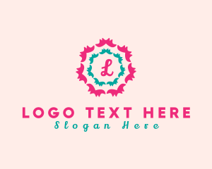 Design - Floral Festive Decor logo design