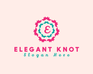 Floral Festive Decor logo design