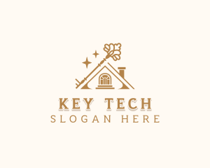 Hotel Property Key logo design