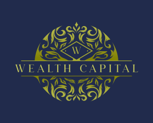 Ornament Royalty Wealth logo design