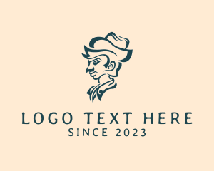 Old Man - Leprechaun Man Head logo design