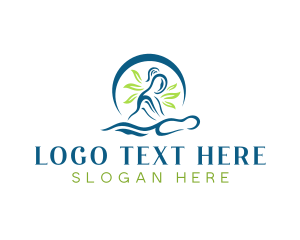 Therapeutic - Therapy Wellness Massage logo design