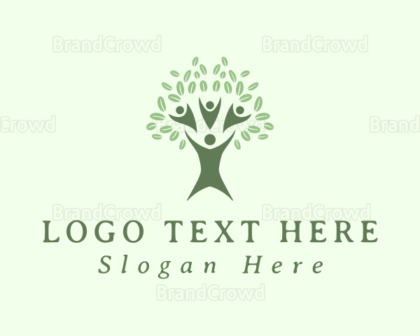 People Family Tree Logo