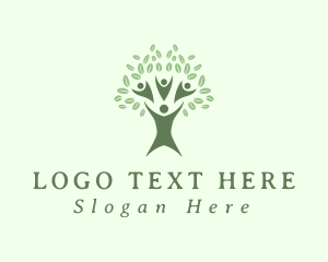 People Family Tree Logo