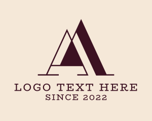 Letter A - Corporate Letter A logo design