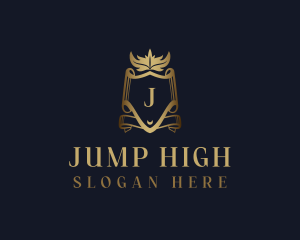 High End Shield Hotel logo design