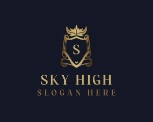 High End Shield Hotel logo design