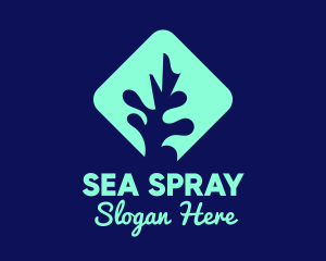 Sea Coral Aquarium logo design