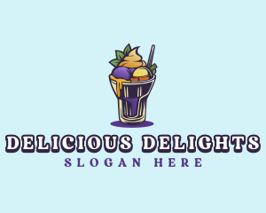 Dessert Ice Cream logo design