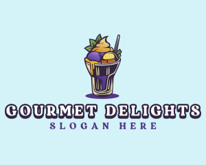 Dessert Ice Cream logo design