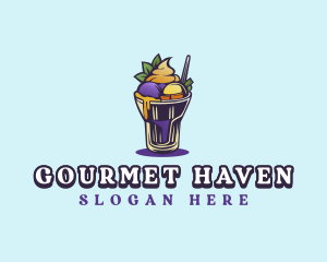 Dessert Ice Cream logo design