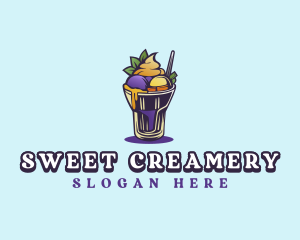 Dessert Ice Cream logo design