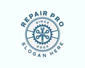 Plumbing Wrench Repair logo design