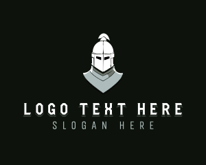 Medieval Knight Armor Logo