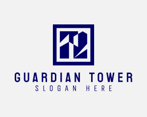 High Rise Building Property logo design