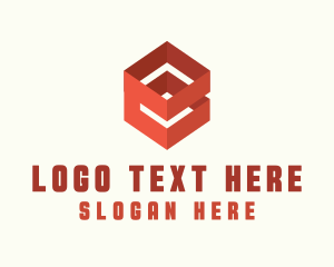 Letter B - Orange Box Business logo design