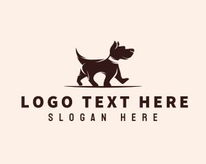 Animal Trainer - Puppy Pet Veterinary logo design