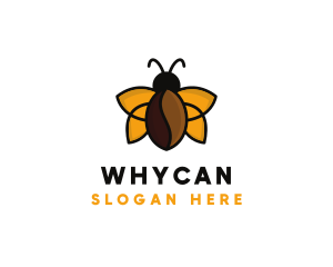 Bug Coffee Bean logo design