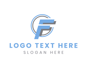 Courier - Creative Business Letter F logo design