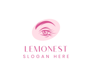 Brow - Feminine Beauty Eye Lashes logo design