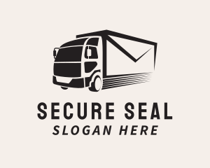 Envelope - Mail Envelope Truck logo design