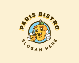 Mango Smoothie Beverage logo design