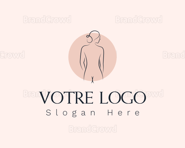 Nude Woman Spa Logo