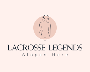 Nude Woman Spa logo design