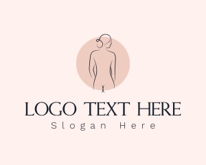 Nude Woman Spa Logo