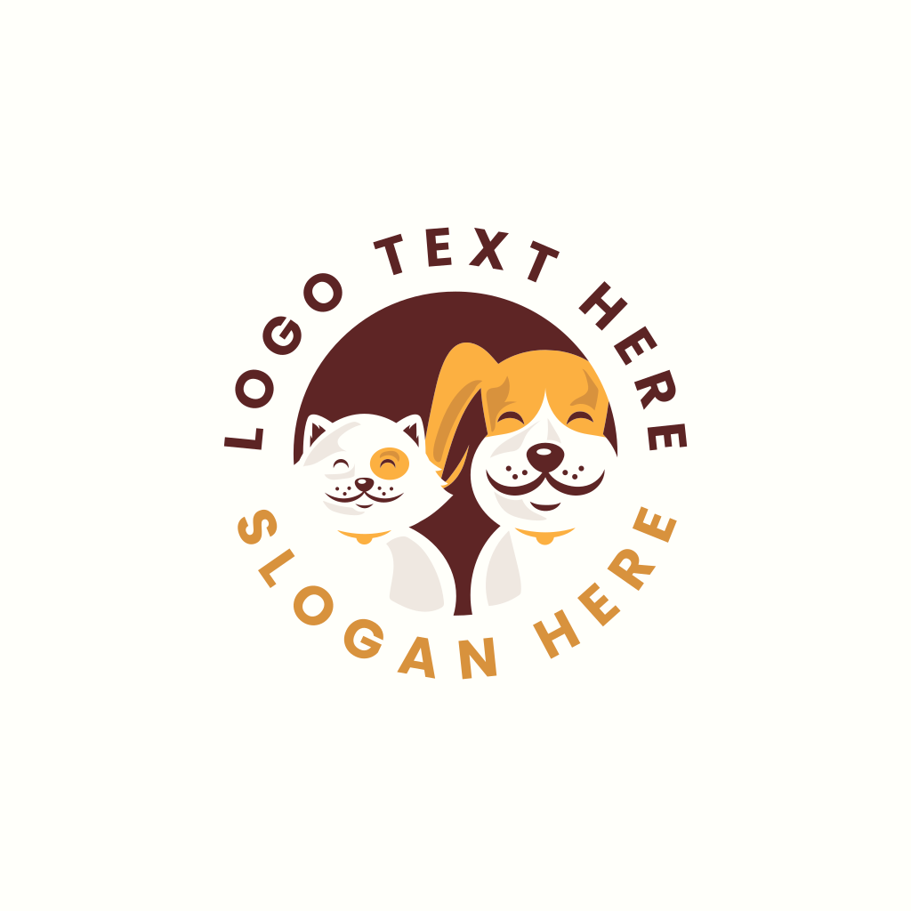 Dog Cat Grooming Logo | BrandCrowd Logo Maker