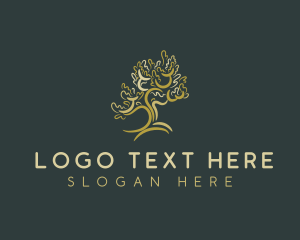 Eco - Forest Nature Tree logo design