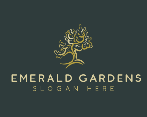 Forest Nature Tree logo design