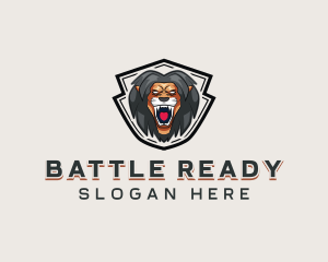 Fierce Angry Lion logo design