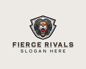 Fierce Angry Lion logo design