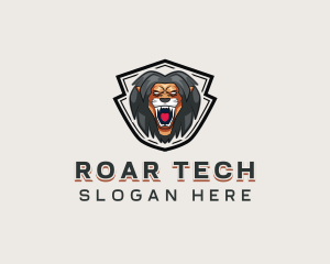 Fierce Angry Lion logo design