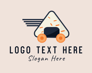 Food Delivery - Ongiri Rice Food Delivery logo design