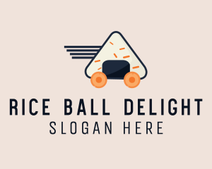 Ongiri Rice Food Delivery logo design