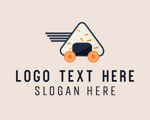 Snack - Ongiri Rice Food Delivery logo design