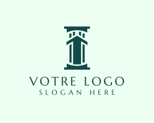 Stock - Stock Trader Pillar logo design