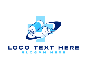 Dental Hygiene Toothpaste Logo