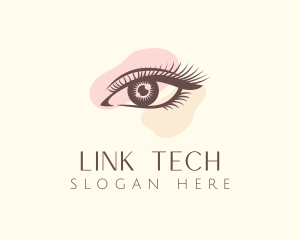 Pretty - Pretty Eyelashes Makeup logo design