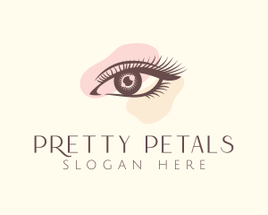 Pretty - Pretty Eyelashes Makeup logo design