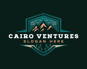 Summit Peak Campsite logo design