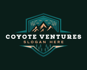 Summit Peak Campsite logo design