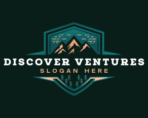 Explore - Summit Peak Campsite logo design