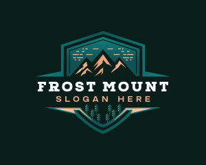 Summit Peak Campsite logo design