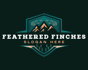 Summit Peak Campsite logo design