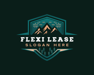 Summit Peak Campsite logo design