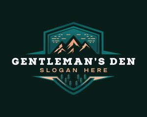 Summit Peak Campsite logo design