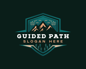 Summit Peak Campsite logo design